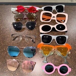 Colorful Sunglasses Set of 12